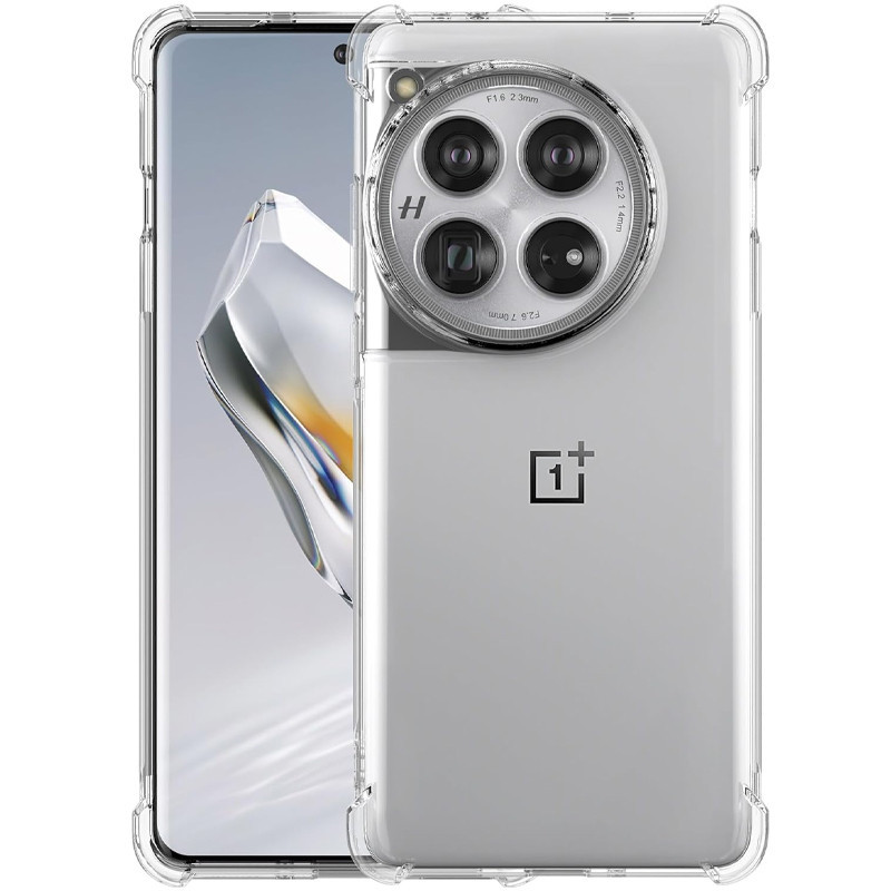 TPU чехол GETMAN Ease logo усиленные углы Full Camera для OnePlus 12 Херсон - зображення 1