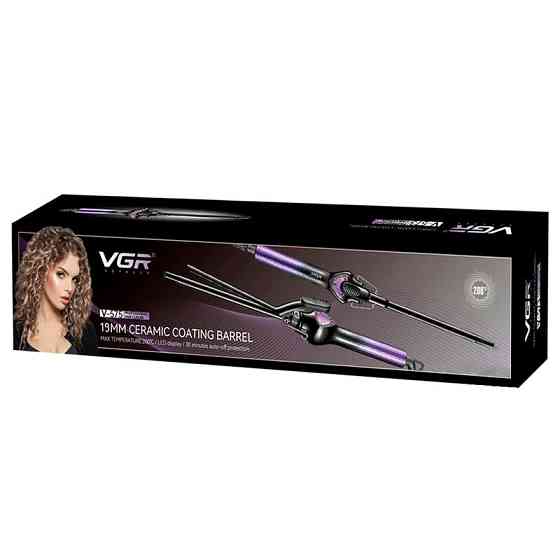 Плойка для волос VGR V-575 PURPLE фиолетовая Киев