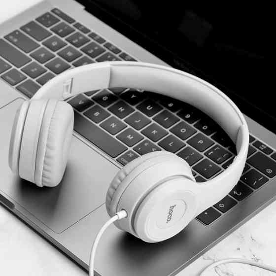 Уценка Накладные наушники Hoco W21 (3.5mm/1.2m) Херсон