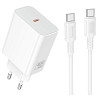 СЗУ Borofone BA109A Star PD40W (1USB-C) + кабель Type-C to Type-C Херсон