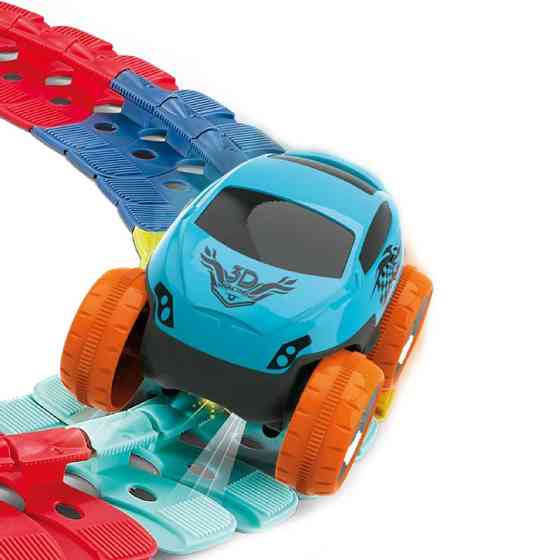 Интерактивный трек с инерционной машинкой SHT 088 Changeable Trak (46pcs/1CAR) Херсон