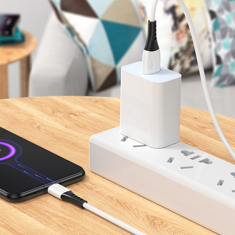 Дата кабель Hoco X82 Silicone USB to MicroUSB (1m) Херсон - изображение 5