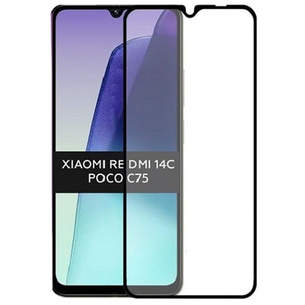 Захисне скло BLADE ANTISTATIC Series Full Glue для Xiaomi Redmi 14C 4G/A3 Pro/Poco C75 Black Харків - зображення 2