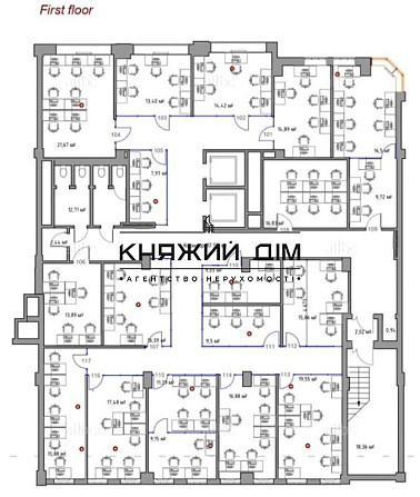 ОРЕНДА БЕЗ КОМІСІІ офіс в БЦ «Володимирський» вул Петра Сагайдачного 11 код 1419235 Київ - зображення 11