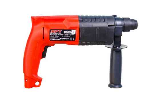 Перфоратор MPT SDS-PLUS 20 мм 500 Вт 850 об/мин 4500 уд/мин 1.5 Дж 2 режима аксессуары 3 шт кейс MRH Харків