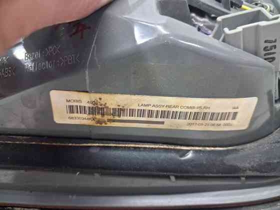 Фонарь задний внутренний правый Jeep Cherokee KL 3.2 БЕНЗИН EHK 2013 (б/у) Киев