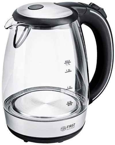 Електрочайник First FA-5404-2-BA 1.7 л черный Київ - зображення 1