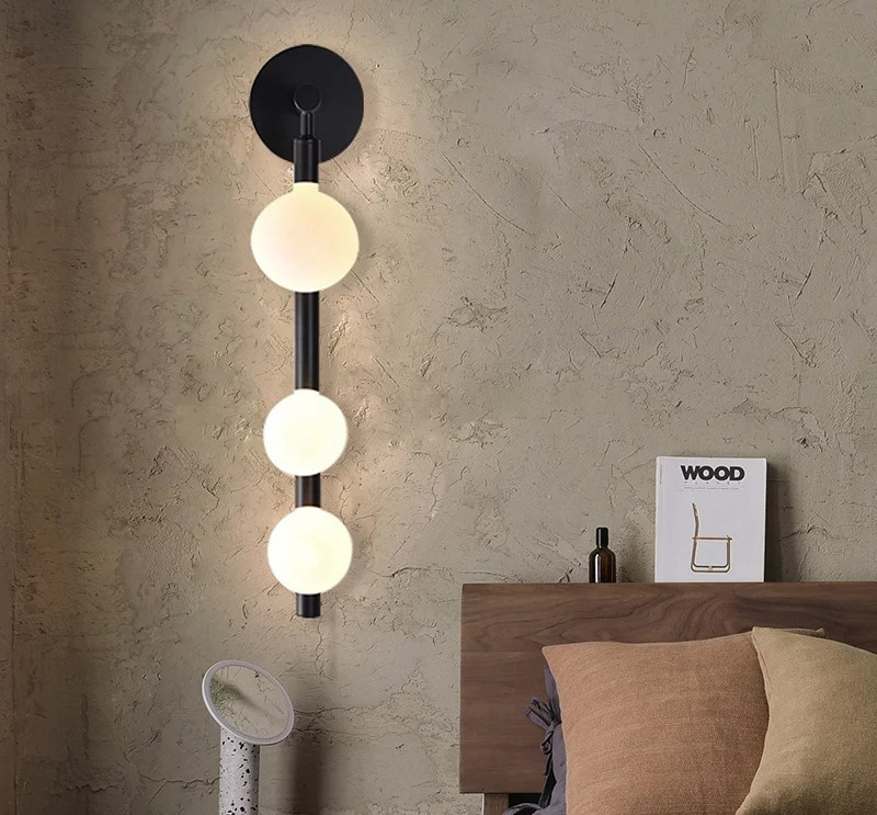 Бра настінна B69-bk-k Чорний 14х12х55 см. Київ - зображення 1