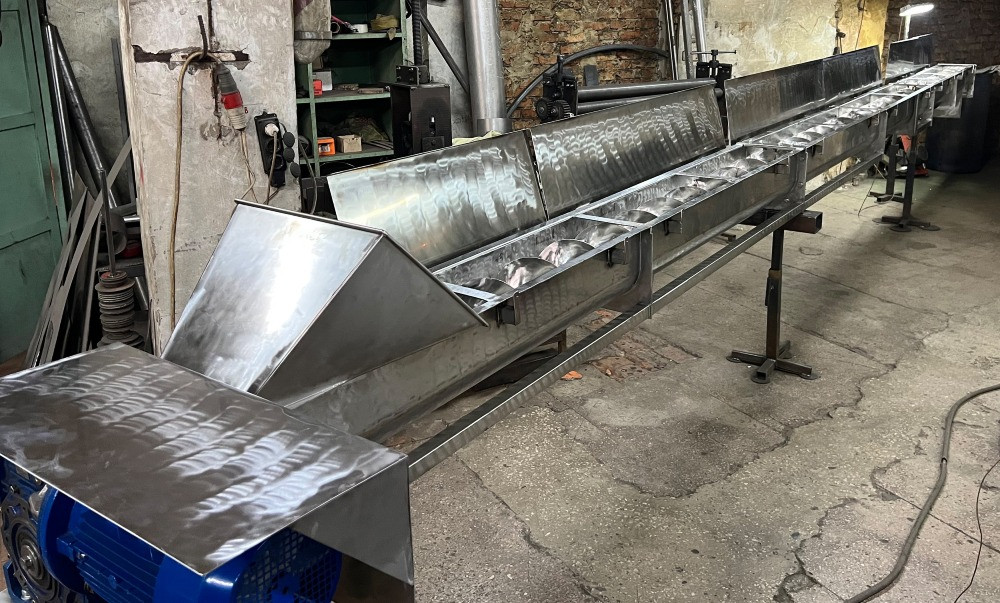 Изготовление винтовых конвейеров (шнеков) из нержавеющей стали Ужгород - зображення 5