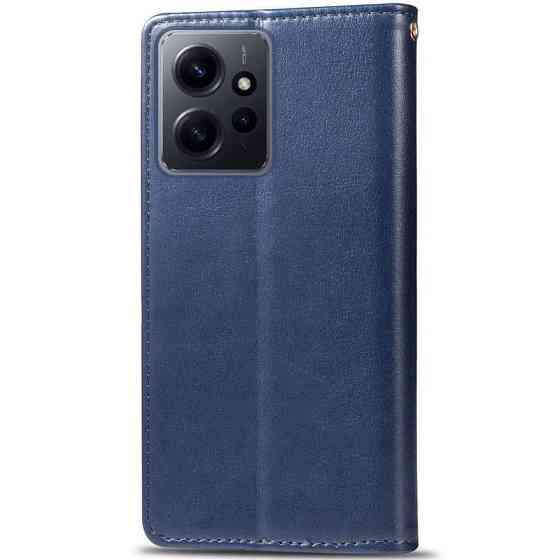 Кожаный чехол-книжка GETMAN Gallant (PU) для Xiaomi Redmi Note 12 4G Херсон