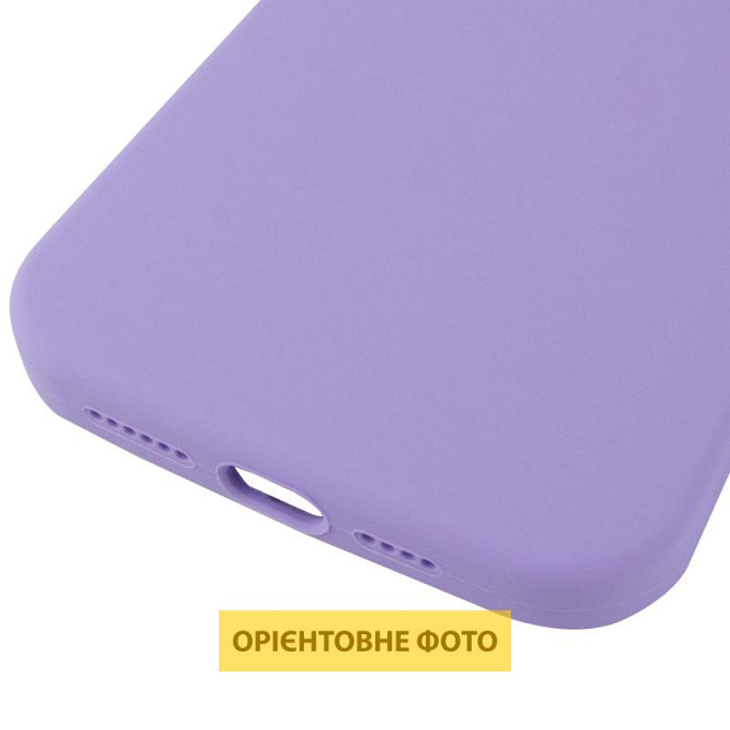Чехол Silicone Case (AA) Logo with MagSafe для Apple iPhone 16 (6.1") Херсон - зображення 6