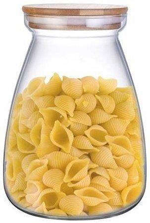 Банка для зберігання Ardesto Fresh Hourglass AR-1311-BH 1100 мл Киев - изображение 1