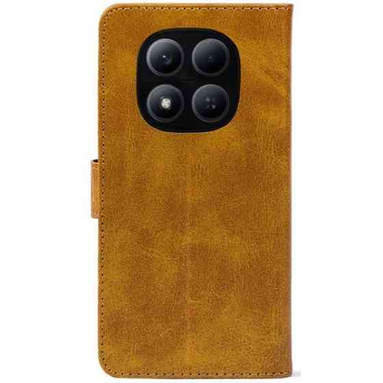 Чохол-книжка Crazy Horse Clasic для Xiaomi Redmi Note 15 Pro 5G Camel (Front) Харків