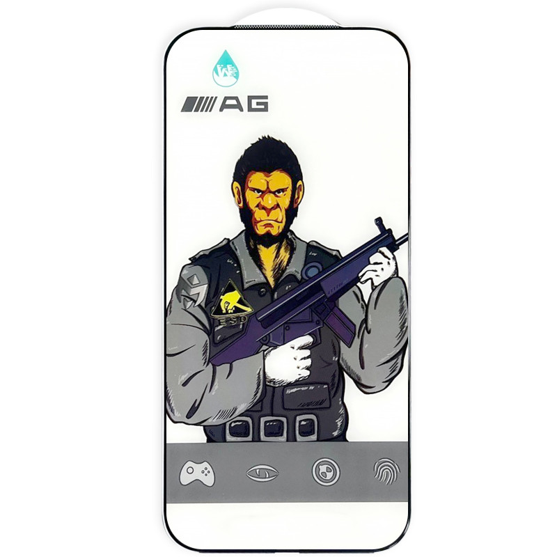 Защитное стекло 5D Anti-static Matte (тех.пак) для Apple iPhone 18 Pro (6.3") Херсон - зображення 1