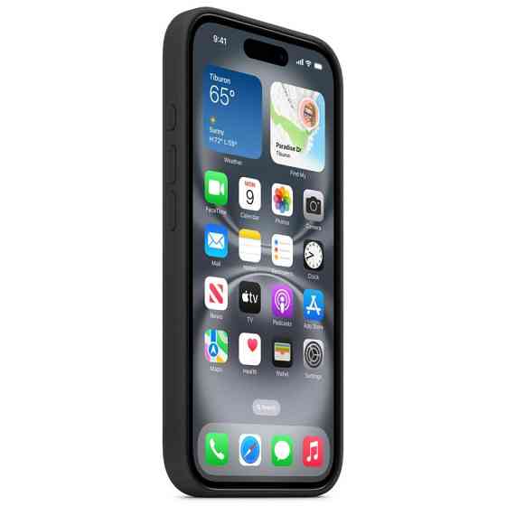 Чехол Silicone case (AAA) with Magsafe and Animation для Apple iPhone 16 Plus (6.7") Херсон