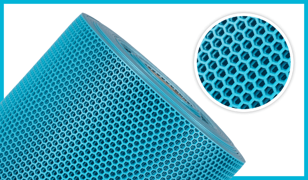 Рулонное противоскользящее покрытие для бассейнов - дорожка СОТА 1,2х15 м.п. бирюзового цвета Киев - изображение 1