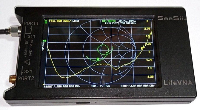 Антенна 2350-2570MHz 12dBi/5700-5960MHz 3dBi, до 15W Yagi FPV, SMA-male Днепр - изображение 3