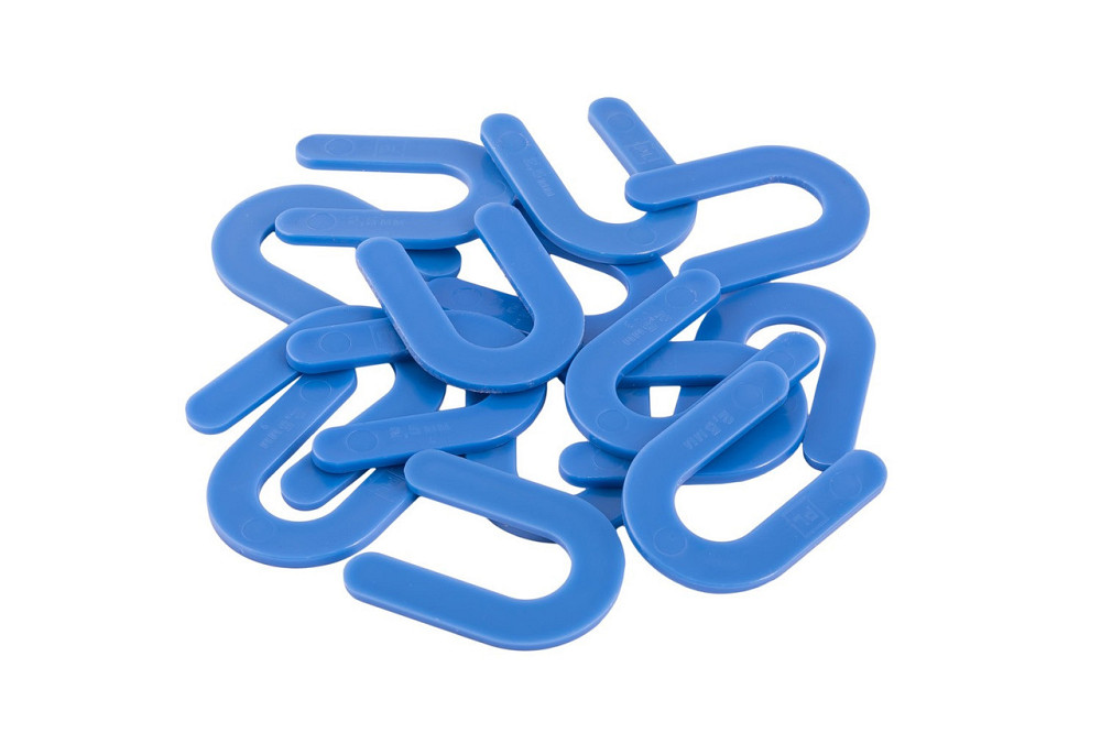 Подкова для укладки керамической плитки MASTERTOOL 2.5 мм набор 50 шт 81-0653 Харьков - изображение 2