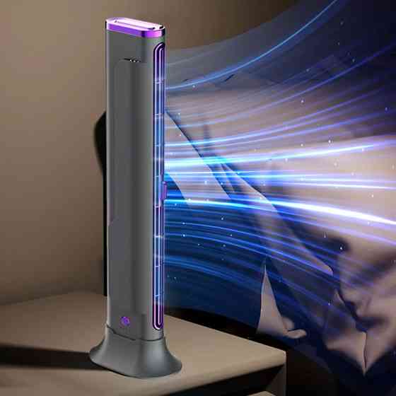 Настольный вентилятор F3 Tower Fan 3 speeds with battery 1200 mAh Херсон