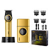 Комплект триммер та шейвер VGR 2 в 1 V-977&V-377 GOLD золотистый Київ