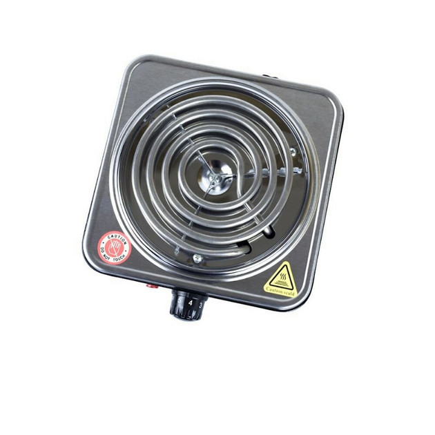 Электроплита Dario DHP151S 1.5 кВт серебристая Київ - зображення 4