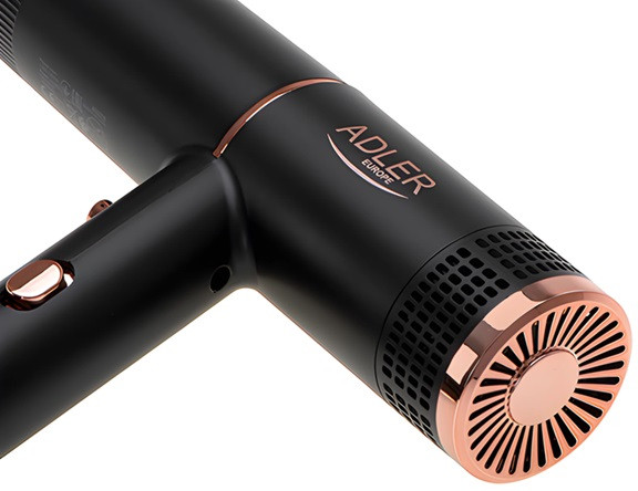 Фен для сушки волос Adler AD 2278 1400 Вт черный Київ - зображення 8
