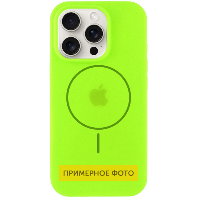 Чехол Silicone Case Full Protective (AA) with MagSafe для Apple iPhone 15 (6.1") Херсон - изображение 1