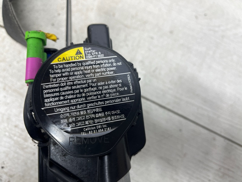 Ремень безопасности передний правый Chevrolet Captiva C140 2.2 DIESEL Z22D1 2006 (б/у) Київ - зображення 3