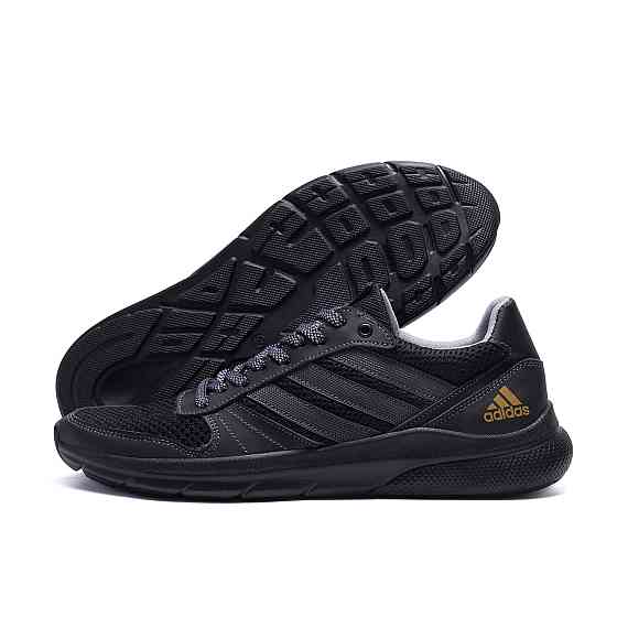 Мужские летние кроссовки сетка Adidas Tech Flex Black Киев