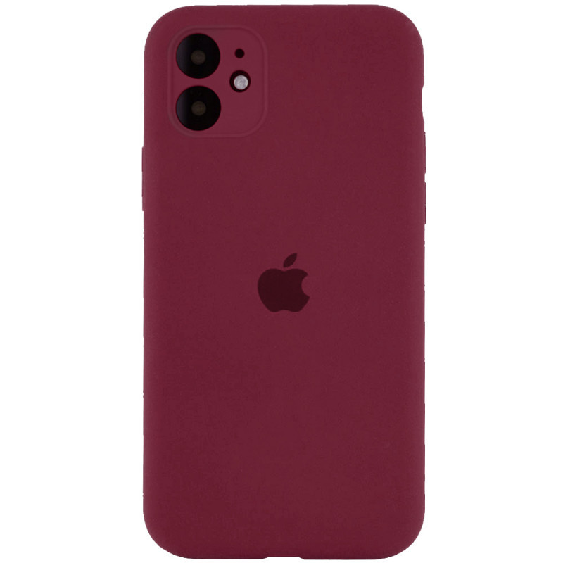 Чехол Silicone Case Full Camera Protective (AA) для Apple iPhone 12 (6.1") Херсон - зображення 6
