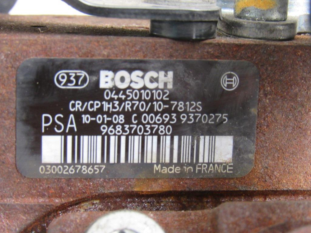 ТНВД Топливный насос Citroen Berlingo 1.6 hdi 2003-2014 (0445010102) Ковель - зображення 3