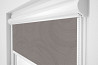 Рулонна штора Rolets Фестиваль 2-704-925 92.5x170 см закритого типу Світло-сіра Київ
