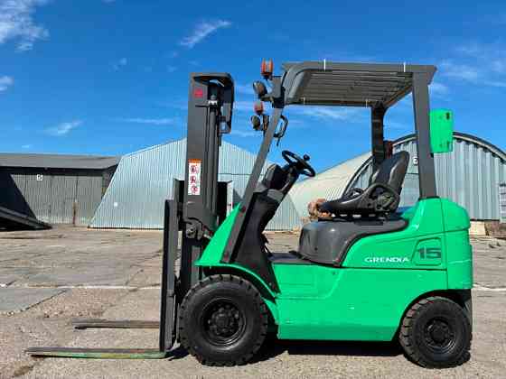 Дизельний навантажувач Mitsubishi KFD15T на нових пневмошинах, 2015 року. Номінальна вантажність 1,5 Одеса