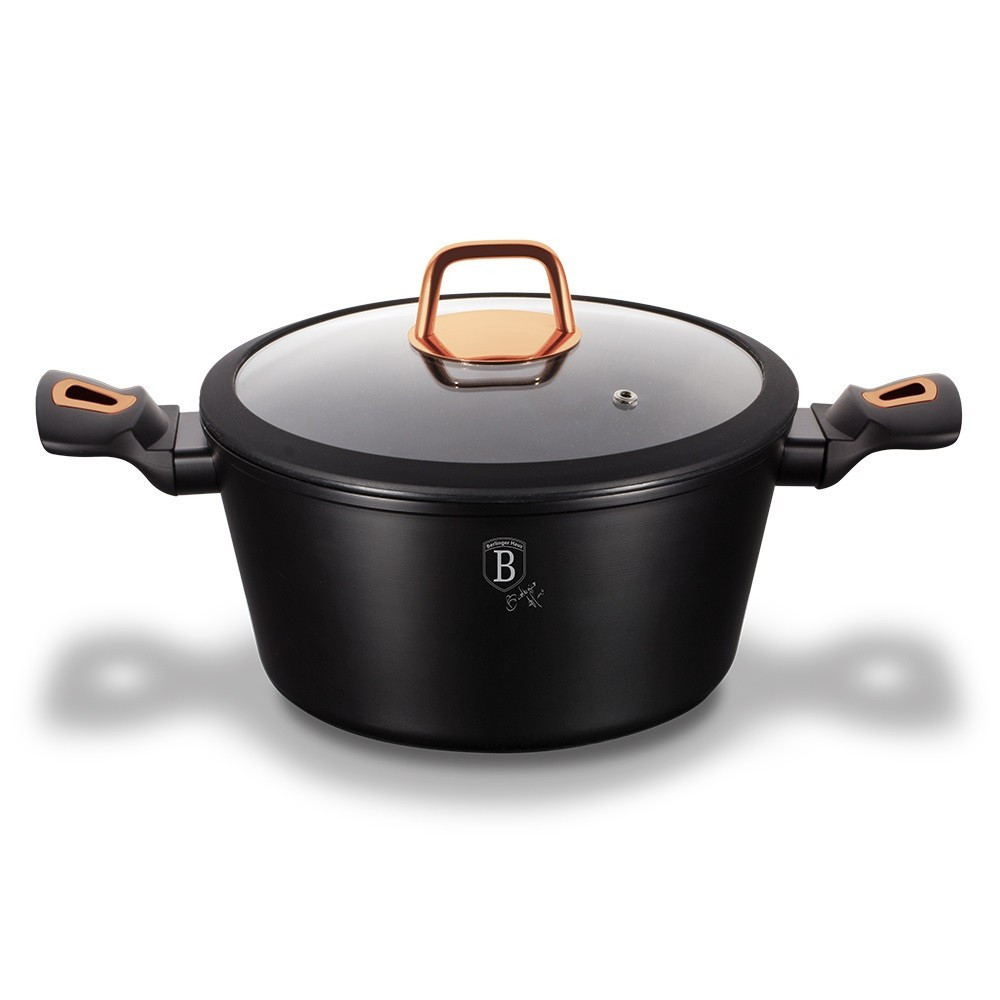 Каструля 2.5 л Black Rose Collection Berlinger Haus BH-1641-N Киев - изображение 1