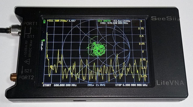 Антенна 650-6300MHz 5dBi, до 50W, патч-антенна универсальная. Смотрите графики КСВ. (10414) Дніпро - зображення 3