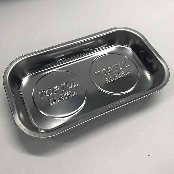 Поддон магнитный прямоугольный TOPTUL 240x140x42 мм JJAF2414 Харьков