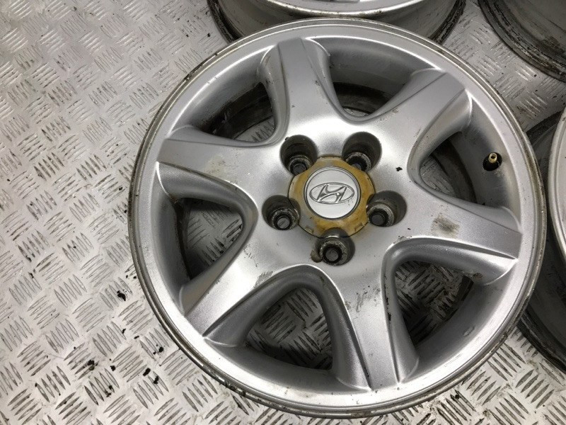 Диски титан комплект R16 Hyundai Tucson JM 2.0 DIESEL D4EA 2004 (б/у) Киев - изображение 4