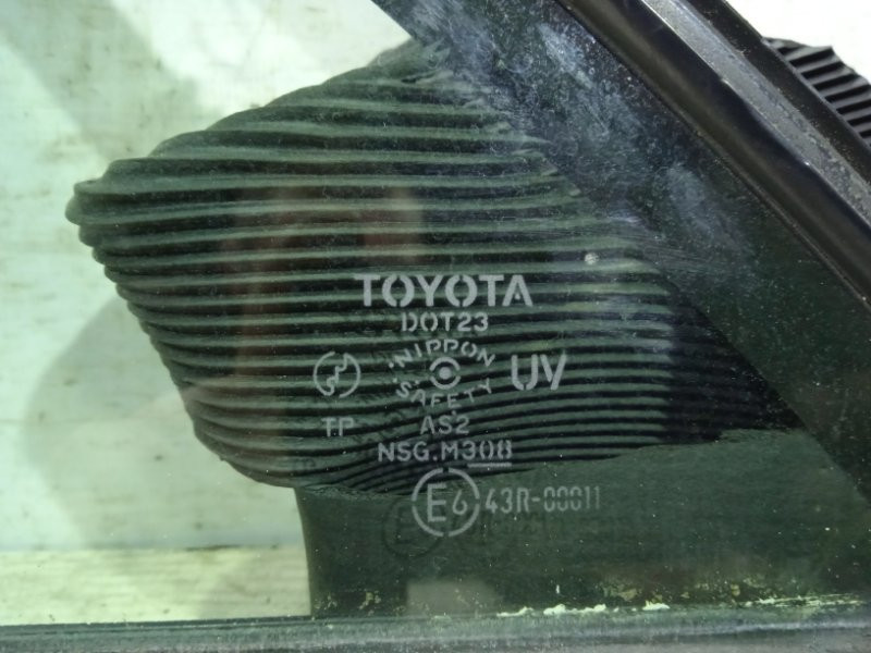 Стекло двери задней левой (форточка) Toyota Camry XV40 2006 (б/у) Київ - зображення 2