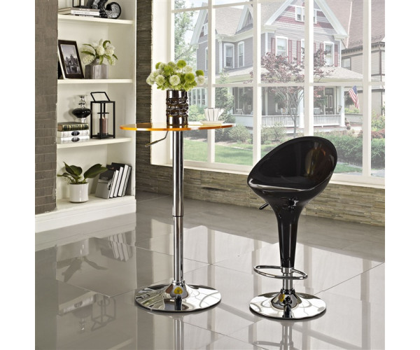 Стілець Джоллі барний високий чорний Днепр - изображение 2