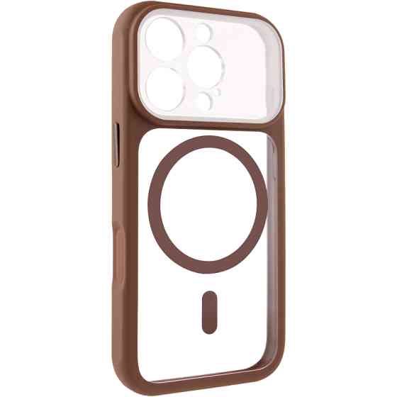 Чехол TPU+PC GETMAN Moon Clear with MagSafe для Apple iPhone 16 Pro (6.3") Херсон