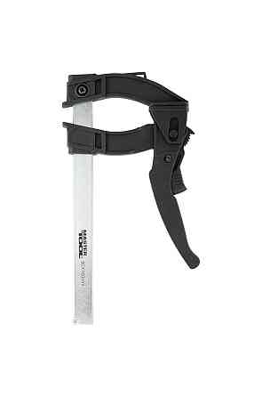 Струбцина столярная MASTERTOOL F-Type быстрозажимная 160х90 мм 600 Н 07-0012 Харків