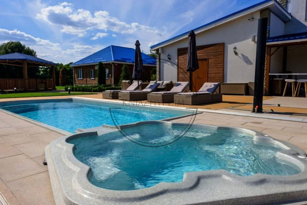 Сдается в аренду дом с Бассейном 500 м2 7 спален с выходом на Днепр Р#8209;н. Вишенки, Садовая (Осок Киев - изображение 4