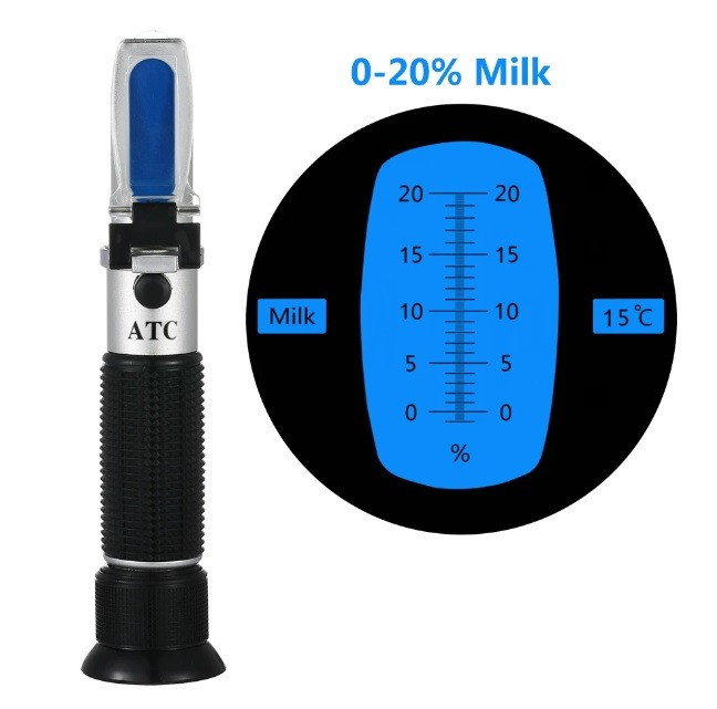 Рефрактометр молока, вимірювач концентрації білка у продуктах Вінниця - зображення 1