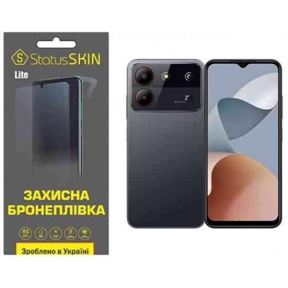 Поліуретанова плівка StatusSKIN Lite для ZTE Blade A54 Глянцева (Код товару:35086) Харьков
