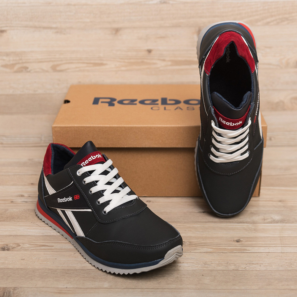 Мужские кожаные кроссовки Anser  NS blue Київ - зображення 7