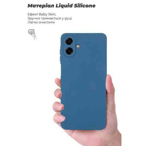 Чохол ArmorStandart ICON Camera Cov для Samsung A07 A075 Dark Blue (ARM86778) (Код товару:41747) Харків
