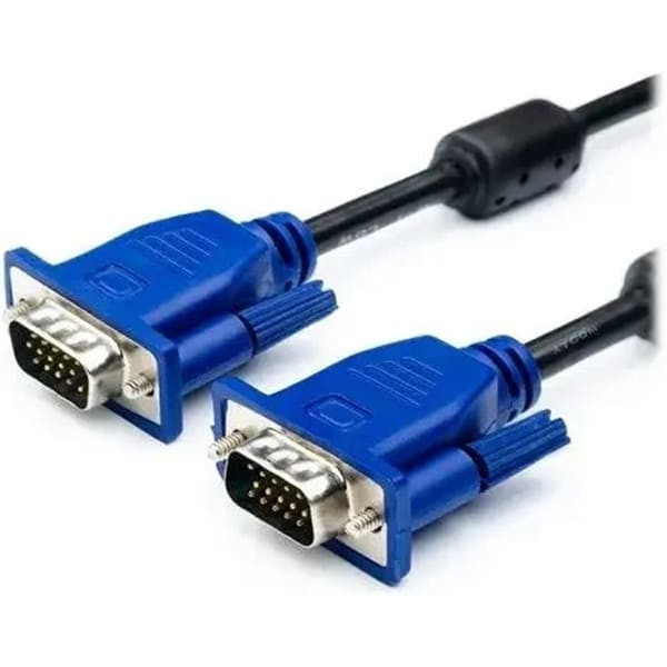 Кабель Atcom VGA-VGA (M/M) HD15 1.5m Black (7789) Харків - зображення 1