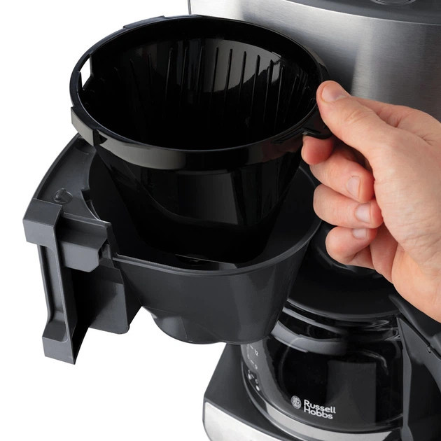 Кофеварка капельная Russell Hobbs Grind & Brew 25610-56 1000 Вт серебристая Киев - изображение 4