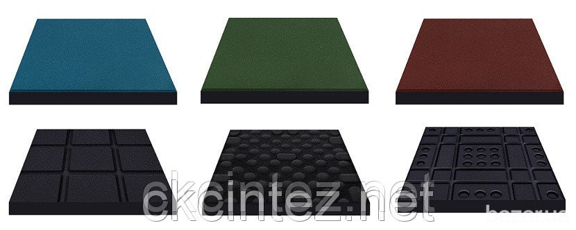 Резиновое напольное покрытие для детских площадок Київ - зображення 3