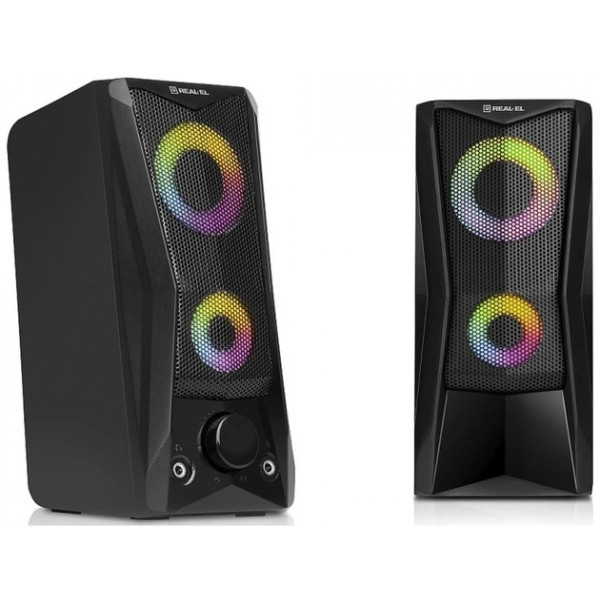 Акустична система REAL-EL S-107 Black (EL121100017) (Код товару:43314) Харків - зображення 2